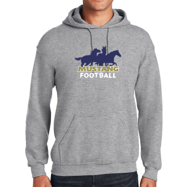 Mustang Football Hoodie Thumbnail