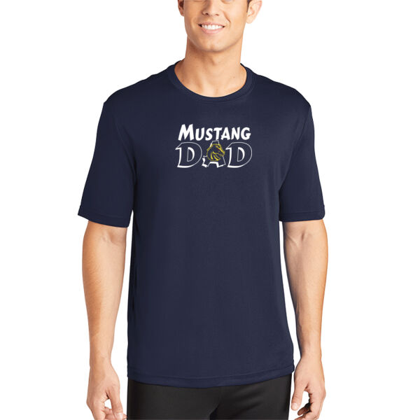 Mustang Dad Sport-Tek Tshirt Thumbnail